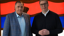 Ne brine ga tjeralica: U Beogradu se sastali Dodik i Vučić