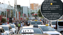Taksisti u Splitu dobili poruku: 'Isključite se iz prometa'. Što se krije u pozadini?