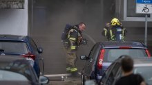 VIDEO Zapalio se stan u Zagrebu: Dvoje djece izvučeno pomoću aparata za disanje