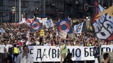 Rušenje u Beogradu izvuklo tisuće ljudi na prosvjed