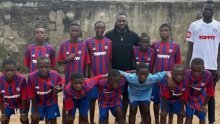 Ismael Diallo djeci iz rodnog mjesta darovao dresove Hajduka