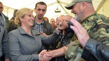 Kolinda stigla kod branitelja, oni joj postavili 'teško pitanje'