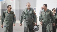 Španjolski kralj uhvaćen u trenutku dostojnom scena iz 'Top Guna'