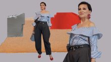 Efektna košulja u prvom planu: Nina Badrić servirala chic izdanje na zabavi
