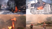 Požari u okolici Omiša pod kontrolom: Kanaderi i dalje lete, otvorena jadranska magistrala