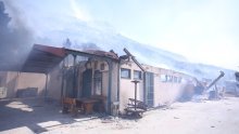 Požar zahvatio jednu od najvećih uljara u Hrvatskoj: 'Urušio se krov, nitko ne može ući'