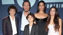 Matthew McConaughey pokazao nevjerojatnu sličnost sa sinovima - jedan je već postao glumac