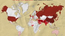 Crna lista: Ovo su najomraženije zemlje u svijetu