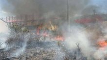 Strašne scene iz susjedstva: Veliki požar u neposrednoj blizini Veležovog stadiona