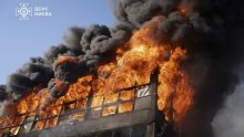 Rakete i dronovi padaju po Harkivu: U 20 minuta zabilježeno 17 eksplozija
