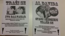 Baldasar preko noći napadnut plakatima