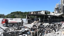 Vatrogasci napustili požarište u Baumitu: Prijetila je ekološka katastrofa