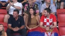 U dresu Hrvatske sa srpskom zastavom navijao za Srbiju protiv Mađarske