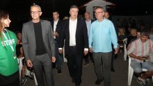 Milanović na svjetskoj premijeri filma 'Alpski ratnici' u Fužinama