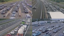 Gužve na cestama: Vozi se usporeno, uz povremene zastoje, nesreća na A3