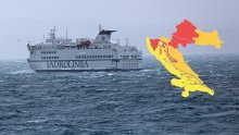 Nevrijeme stiglo u Hrvatsku, tuča na Lošinju i kod Karlovca, obustavljena trajektna linija