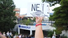 Split: Vijećnici Centra protiv broda s azbestnim panelima