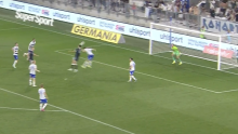 Beljo skoro zabio sjajan prvi gol za Dinamo, ali ga je zaustavila greda. Pogledajte šansu