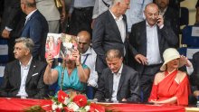 FOTO U Sinju se okupio državni vrh, Milanović i Plenković se rukovali