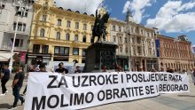 Antiratna akcija u Zagrebu povodom 30. godišnjice 'Oluje': 'Zločini su odgovornost svih nas'