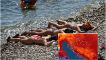 U gradu na obali jučer izmjereno 39.5! Temperature još rastu, a mogle bi srušiti i godišnji rekord