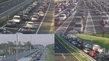 Gužve na cestama, vozi se usporeno, na autocesti A1 kolona od 5 kilometara