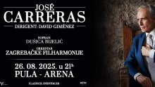 Osvojite ulaznice za koncert José Carrerasa u pulskoj Areni