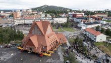 Operacija u Švedskoj: Sele crkvu od 672 tone da je ne proguta rudnik