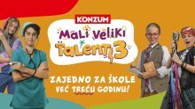 Kreću Konzumovi Mali veliki talenti 3 – fond gotovo 800 tisuća eura