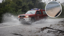 Dramatična snimka s A1, obilna kiša na riječkom području, potop i u Metkoviću