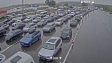 Gužva i kolone na autocestama: Kod Benkovca prekinut promet, pale i prve zabrane