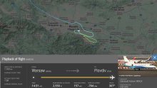 Flightradar: Avion s Von der Leyen odašiljao je dobar signal cijelo vrijeme