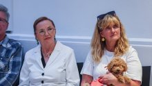 Sanja Doležal u rijetkom pojavljivanju, a svu pažnju ukrao je njezin pratitelj