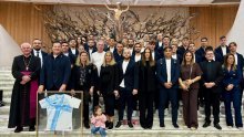 Rijeka bila na audijenciji pape Lava XIV: Pridružio im se i Dalić