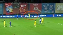 Pogledajte ludu situaciju s utakmice Slavena i Istre, komentator: 'Ovo dosad nisam vidio u SHNL-u