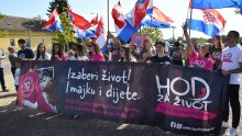 U Slavonskom Brodu i Rijeci održani Hodovi za život, ali i Hod za slobodu