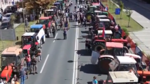 VIDEO Novi Sad blokirali prosvjednici: 'Traktor stiže, huljo moja'