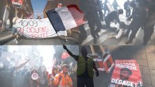 Više od 500.000 prosvjednika u Francuskoj, 700 incidenata, požari i vandalizam - 181 uhićeni