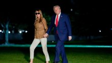 Pogledajte kako je izgledao romantični povratak Donalda i Melanije Trump u Bijelu kuću