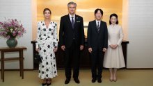 Ana Maslać Plenković igrala je na sigurno u haljini omiljene dizajnerice Kate Middleton