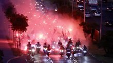 Pogledajte karusel Torcide uoči derbija