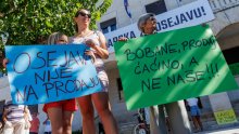 Makarani prosvjedovali zbog planirane prodaje zemljišta za izgradnju hotela