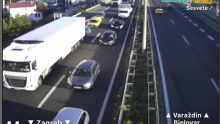 Kolona na autocesti A4 prema Zagrebu duga je 4 kilometra, gusto je i na obilaznici