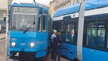 FOTO Nesvakidašnja nesreća u centru Zagreba: Sudarile se dvije 'trinaestice'