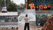 [VIDEO] Supertajfun udario na Hong Kong: Bujica razbila vrata hotela, a u Macaou po poplavljenim ulicama lovili ribu