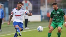 Hajduk uz puno muke pobijedio četvrtoligaša Koprivnicu 4:1; Marko Livaja zabio dva gola