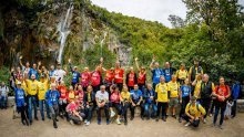 Zagrebački sportski djelatnici na čarobnim Plitvicama odradili trening kako bi potaknuli druge