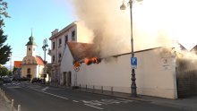 FOTO/VIDEO Požar na Kaptolu, centrom Zagreba odjekivale sirene