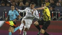 Real Madrid 'počastio' Kairat s pet golova, Kylian Mbappe zabio hat-trick
