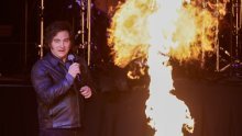 [VIDEO] Argentinski predsjednik kao rock zvijezda: Pogledajte njegov nastup na koncertu pred tisućama ljudi
